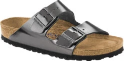 Birkenstock Arizona Soft Footbed 38 Birkenstock Arizona Soft Footbed -Shoe Store birkenstock arizona soft footbed metallic anthracite leather 100029 79746.1700929797