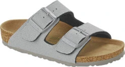 Birkenstock Children's Arizona Vegan -Shoe Store birkenstock childrens arizona vegan stone coin canvas 1022314 41702.1686255379