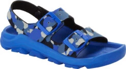 Birkenstock Children's Mogami -Shoe Store birkenstock childrens mogami camo ultra blue birko flor 1023616 02999.1686263419