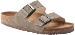 Birkenstock Arizona Vegan -Shoe Store birkenstock unisex arizona vegan desert dust grey taupe microfiber 1023036 53392.1657731074