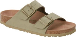 Birkenstock Arizona Vegan -Shoe Store birkenstock unisex arizona vegan faded khaki birkibuc 10205 65040.1657731074