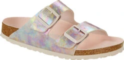 Birkenstock Arizona Vegan -Shoe Store birkenstock unisex arizona vegan iridescent light rose microfiber 1021334 1021279 28423.1657731075