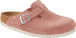 Birkenstock Boston Soft Footbed -Shoe Store birkenstock unisex boston soft footbed pink clay suede 1023263 40358.1701981943