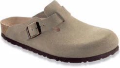 Birkenstock Boston Soft Footbed -Shoe Store birkenstock women boston soft footbed taupe suede 560773 93090.1701981943
