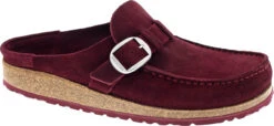 Birkenstock Women's Buckley -Shoe Store birkenstock womens buckley maroon suede 1021079 90163.1652112187