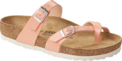 Birkenstock Women's Mayari 28 Birkenstock Women's Mayari -Shoe Store birkenstock womens mayari graceful coral peach birko flor 1022832 96662.1657899293