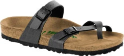 Birkenstock Women's Mayari Vegan -Shoe Store birkenstock womens mayari vegan anthracite pull up birko flor 1009512 48355.1657899283