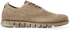 Cole Haan ZeroGrand Wingtip Oxford With Stitchlite -Shoe Store cole haan mens zerogrand wingtip oxford stitchlite mortar twisted c35075 80669.1651806567