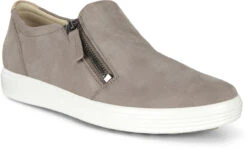 ECCO Women's Soft 7 Slip-on Side Zip Sneaker 5 ECCO Women's Soft 7 Slip-on Side Zip Sneaker -Shoe Store ecco womens soft 7 slip on side zip sneaker warm grey 47017301375 43031.1603836550