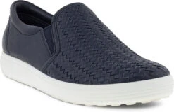 ECCO Women's Soft 7 Woven II Slip-On 8 ECCO Women's Soft 7 Woven II Slip-On -Shoe Store ecco womens soft 7 woven 2 slip on sky night 47011350769 26298.1702004511