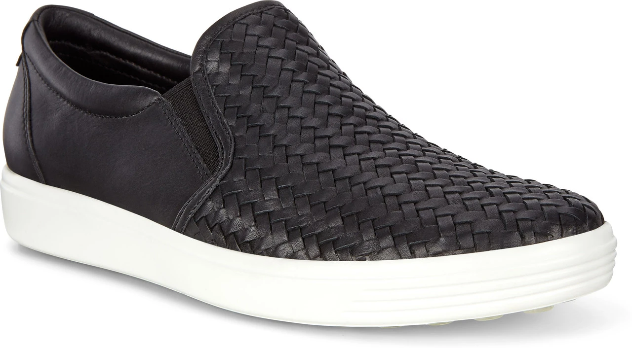ECCO Women's Soft 7 Woven II Slip-On 1 ECCO Women's Soft 7 Woven II Slip-On