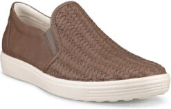 ECCO Women's Soft 7 Woven II Slip-On 10 ECCO Women's Soft 7 Woven II Slip-On -Shoe Store ecco womens soft 7 woven ii slip on taupe 47011301674 19649.1702004511