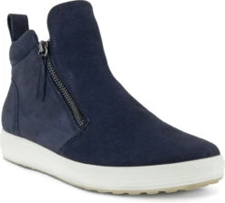 ECCO Women's Soft 7 Zip Bootie -Shoe Store ecco womens soft 7 zip bootie night sky 47031302303 37752.1642784709