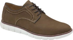 Johnston & Murphy Holden Plain Toe -Shoe Store johnston murphy holden plain toe brown tumbled nubuck 20 8372 42866.1620253355