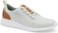Johnston & Murphy Amherst Knit U-Throat -Shoe Store johnston murphy mens amherst knit u throat off white knit 25 8540 08902.1700845736