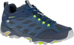 Merrell Men's Moab FST Waterproof -Shoe Store merrell men moab fst waterproof navy J36915 51125.1480711807