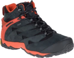 Merrell Men's Chameleon 7 Mid Waterproof -Shoe Store merrell mens chameleon 7 mid waterproof fire J18491 73096.1566926590