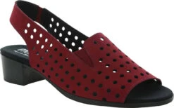 Munro Mickee -Shoe Store munro womens mickee red nubuck m427336 95532.1548257862
