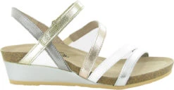 Naot Hero -Shoe Store naot womens hero soft silver pearl white soft rose gold radiant gold silver threads leather 5047 ntp 15397.1647363953