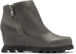 Sorel Women's Joan Of Arctic Wedge III Zip Bootie -Shoe Store sorel womens joan of arctic wedge 3 zip bootie quarry black 1985211052 66639.1659509520