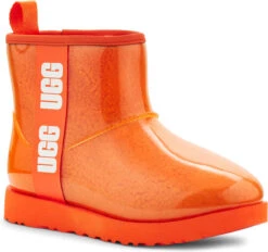 UGG Big Kids Classic Clear Mini II 11 UGG Big Kids Classic Clear Mini II -Shoe Store ugg childrens big kids classic clear mini 2 orange soda 1112386k ogs 12929.1656432983