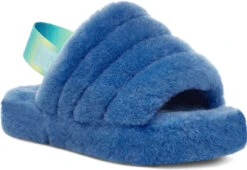 UGG Kids Fluff Yeah Slide -Shoe Store ugg childrens kids fluff yeah slide mystic blue gradient 1120030k mbgt 51792.1647038453
