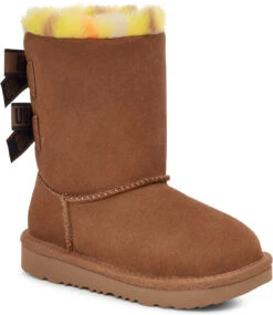 UGG Toddlers Bailey Bow Plaid Punk