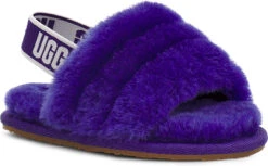 UGG Toddlers Fluff Yeah Slide -Shoe Store ugg childrens toddlers fluff yeah slide violet night 1098579t vngh 61957.1651776272