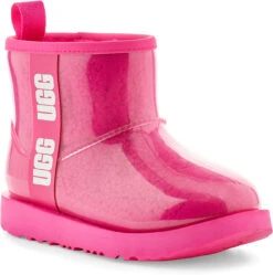 UGG Big Kids Classic Clear Mini II 13 UGG Big Kids Classic Clear Mini II -Shoe Store ugg kids classic clear mini 2 rock rose 1112386k rcr 33767.1656432984