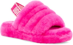 UGG Kids Fluff Yeah Slide -Shoe Store ugg kids fluff yeah slide rock rose 1098494k rcr 17695.1647038454