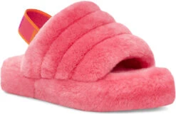 UGG Kids Fluff Yeah Slide -Shoe Store ugg kids fluff yeah slide strawberry sorbet multi 1117462T ssmlt 74535.1647038454