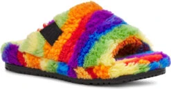 UGG Men's Fluff You Cali Collage -Shoe Store ugg mens fluff you cali callage pride rainbow 1121616 pdrn 82182.1620236389