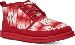 UGG Men's Neumel LTA Wavelength -Shoe Store ugg mens neumel lta wavelength samba red white 1137392 srwt 87562.1667480945