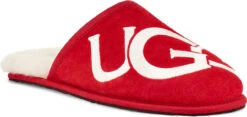 UGG Men's Scuff Logo -Shoe Store ugg mens scuff logo samba red cream 1101324 srcr 70001.1628722875