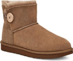 UGG Women's Mini Bailey Button II 8 UGG Women's Mini Bailey Button II -Shoe Store ugg womens mini bailey button 2 hickory 1016422 hck 20204.1631549679