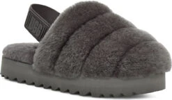 UGG Women's Super Fluff Slipper 8 UGG Women's Super Fluff Slipper -Shoe Store ugg womens super fluff slipper charcoal 1121751 chrc 08610.1636582906